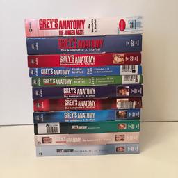 Grey’s Anatomy DVD‘s, Staffel 2 bis 11, DVD‘s in top Zustand, Einzelpreis 7€