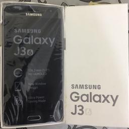 Brand new Samsung galaxy j3 smart phone, never taken out of the plastic cover, selling due to unwanted gift.