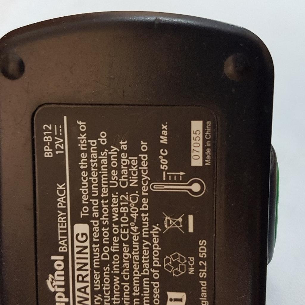 Cuprinol Power Sprayer Spare Battery 12v BP in BB1 Blackburn for £12.