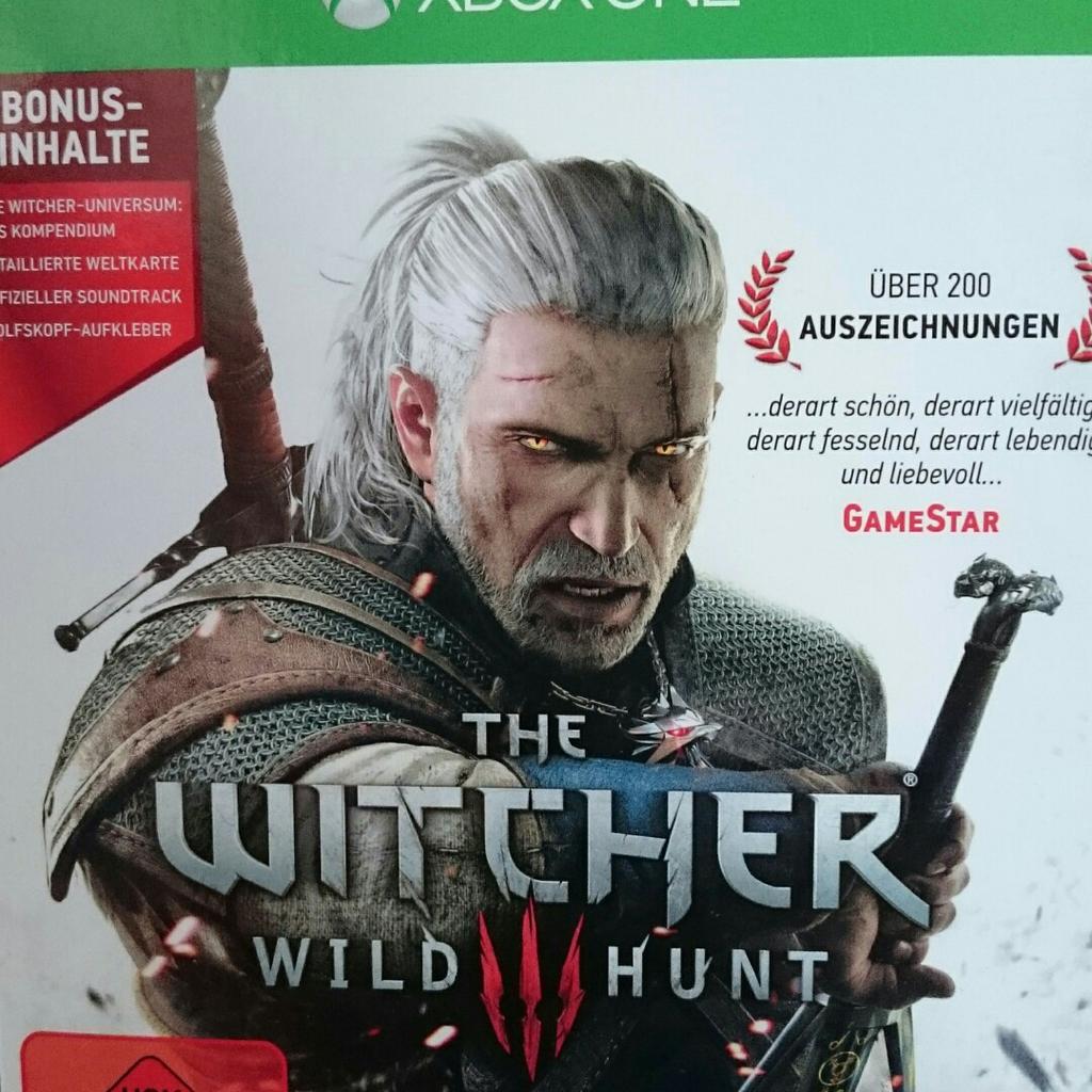 Xbox one the witcher 3 wild Hunt Box in 83373 Taching am See für € 15 ...