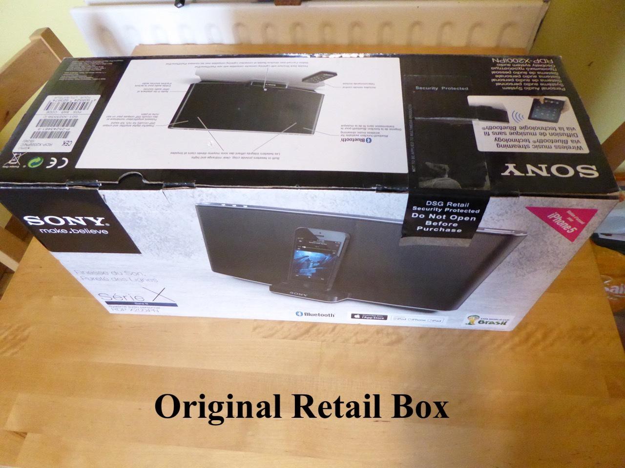 SONY RDP-X200iPN Apple iPhone Dock Speaker in SE1 London für 95,00 ...