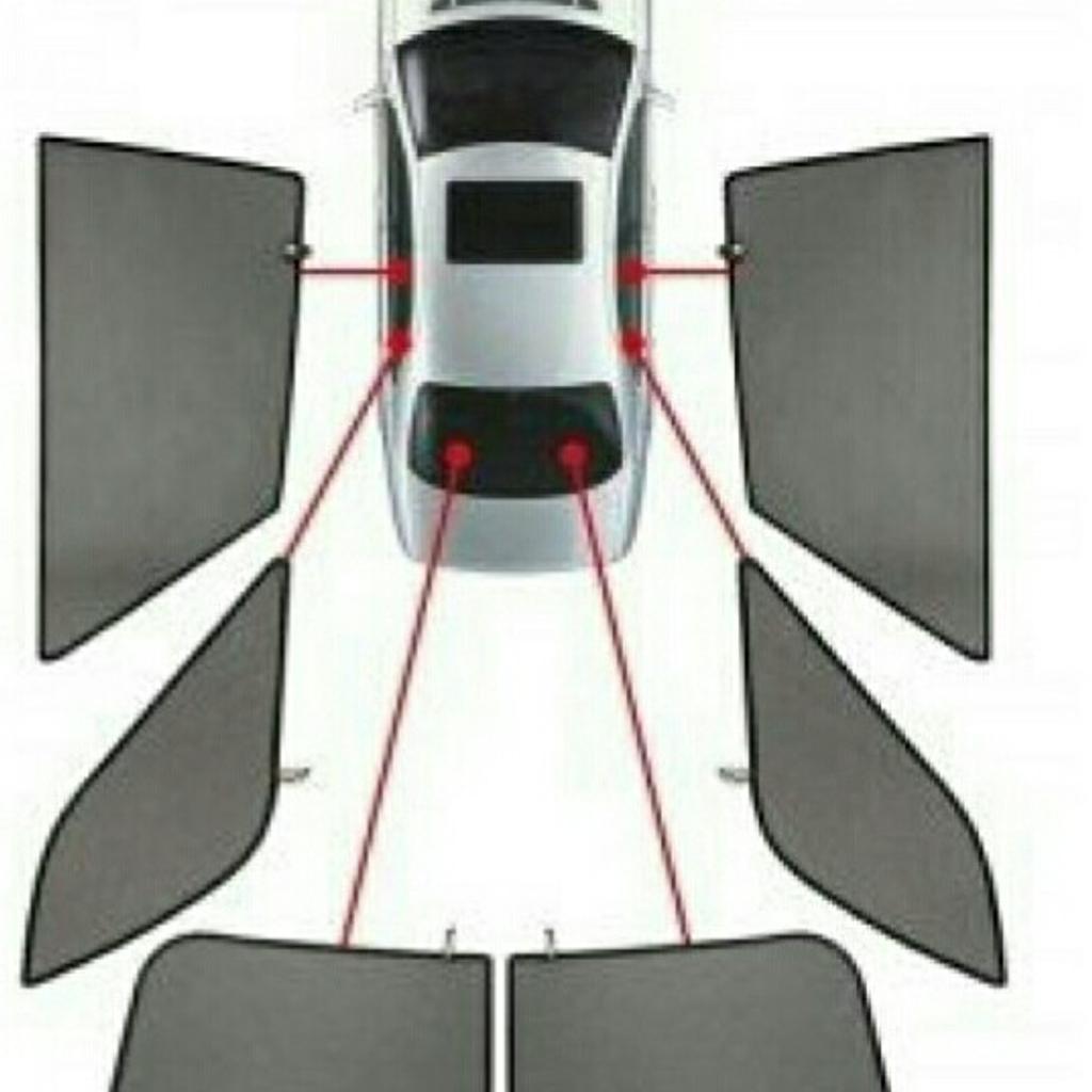Tendine Parasole Auto Bambini Parasole Per Finestrini Laterali Per ID4 2021-2022