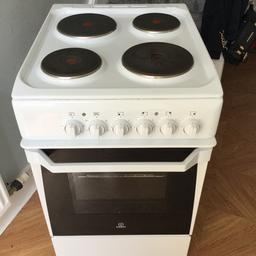 Indesit electric cooker never used with instructions