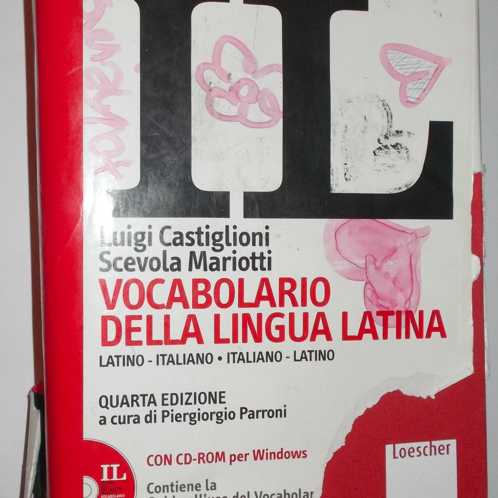 IL VOCABOLARIO LATINO CASTIGLIONE MARIOTTI in 00189 Roma für € 25,00 zum  Verkauf