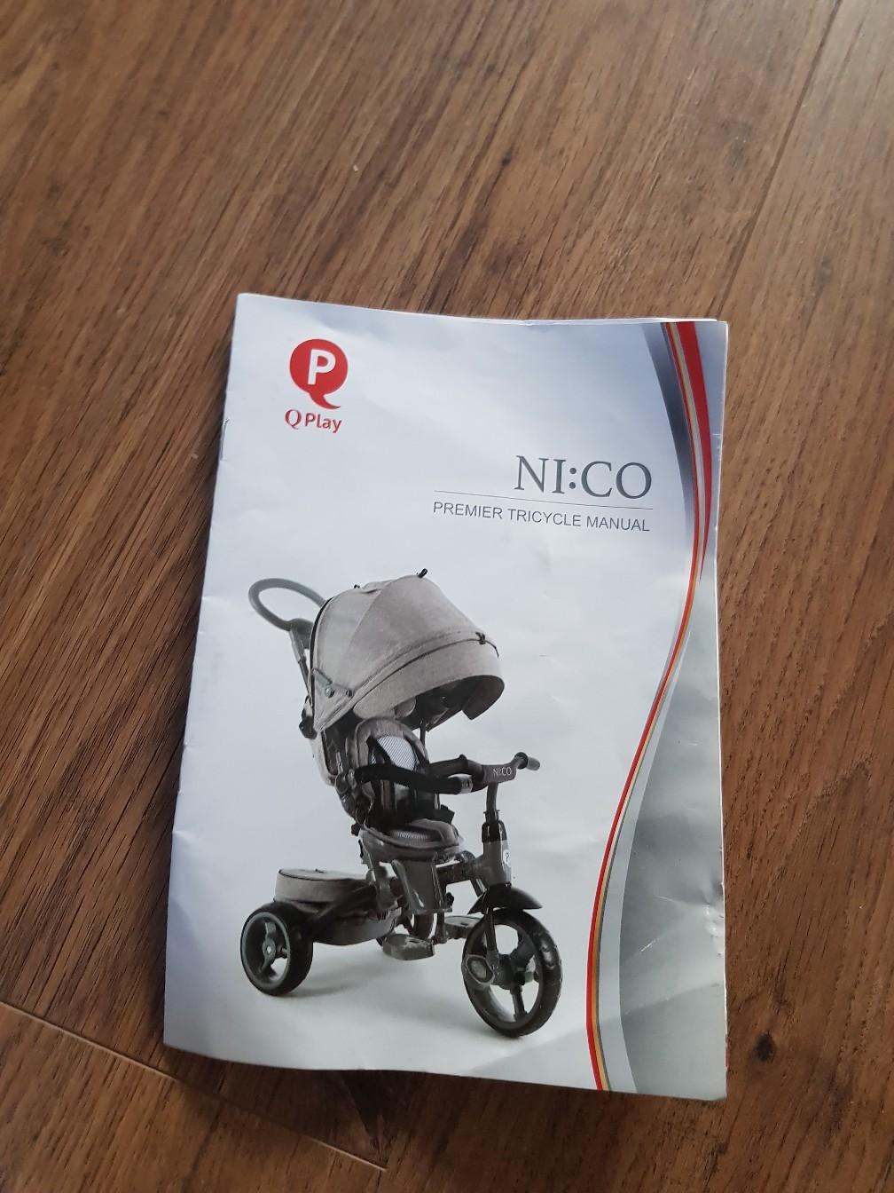 q play nico 6 in 1 trike
