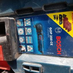 Bosch GOP 250 CE Multi Tool used but great condition