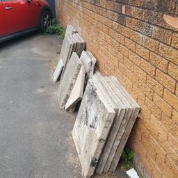 2x2 paving slabs. Free. Collection only dy4 9pl belmont close