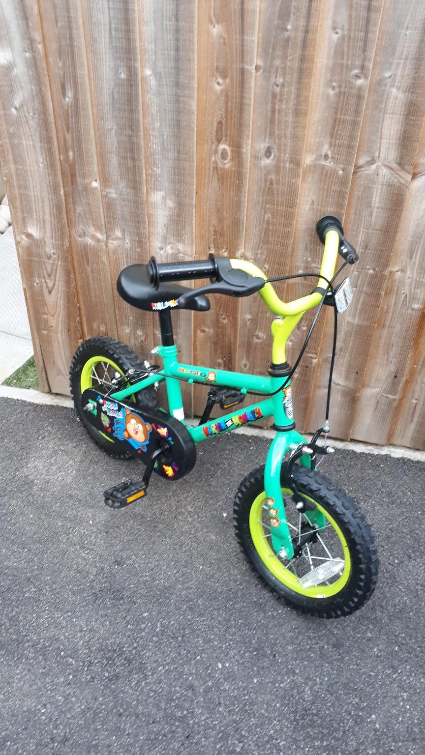 Halfords child Apollo Marvin the Monkey bike in LE67 Leicestershire for 30.00 for sale Shpock