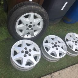 Ford Granada  rs 7 spoke wheels very clean hard to get now  best offer 07923 694 046