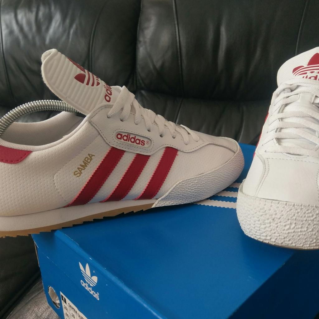 Adidas Originals Samba Super Red Size 10 in E3 London for 50.00