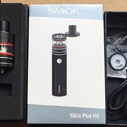 Hi iam selling a smok stick one plus vape which has been used a couple of times but in very good condition and as you can see in the pictures.

Paypal or cash on collection
New coil needed
Thanks