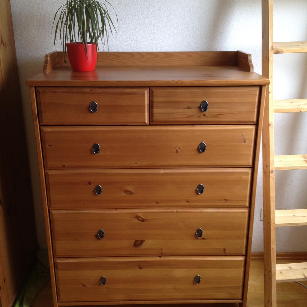 IKEA Kommode Leksvik kieferbraun 6 Schublade in 12161 Steglitz für 65,00 € zum Verkauf