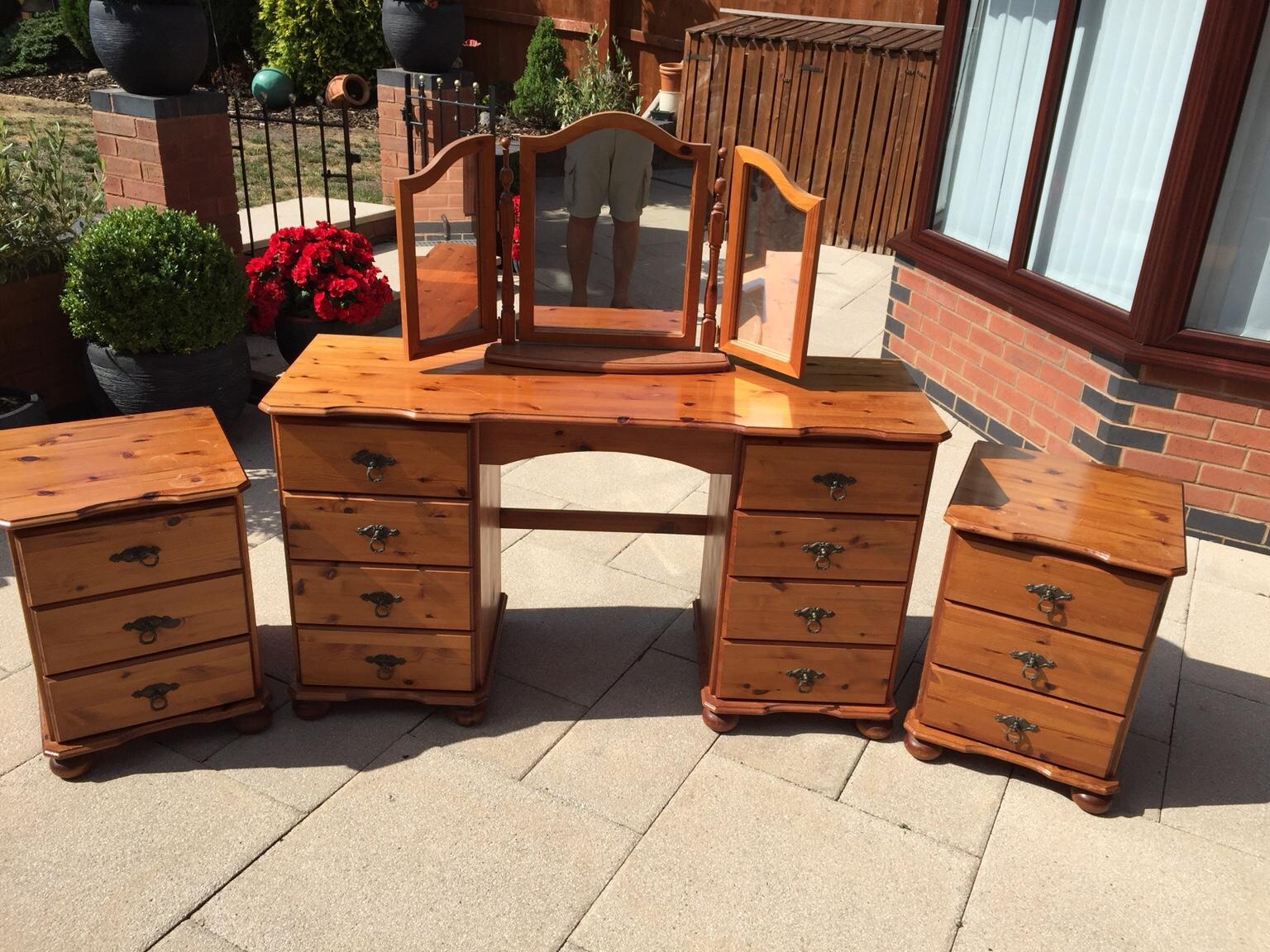 Antique Pine bedroom furniture in WS12 Staffordshire for £150.00 for