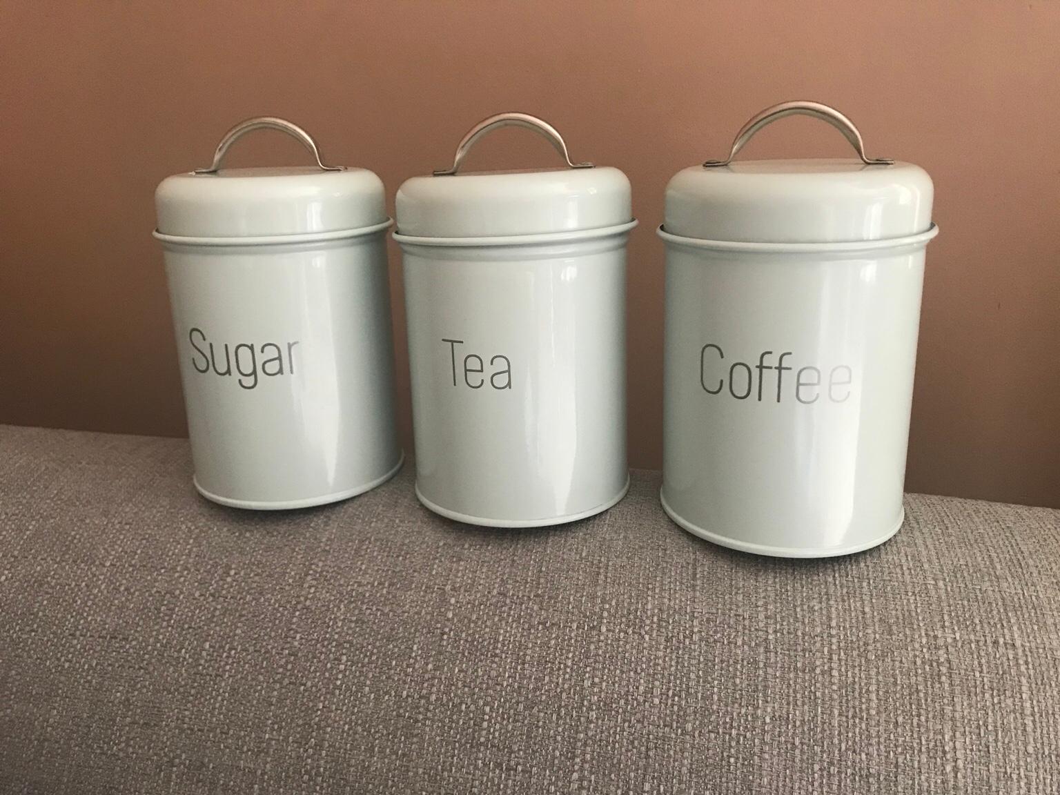 Tea coffee sugar pots in TA1 Deane für 4,00 £ zum Verkauf Shpock DE