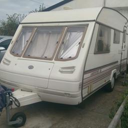 2 new tyres, new flooring,lovely and clean, feel free to text 2 awning I full length 1 porch