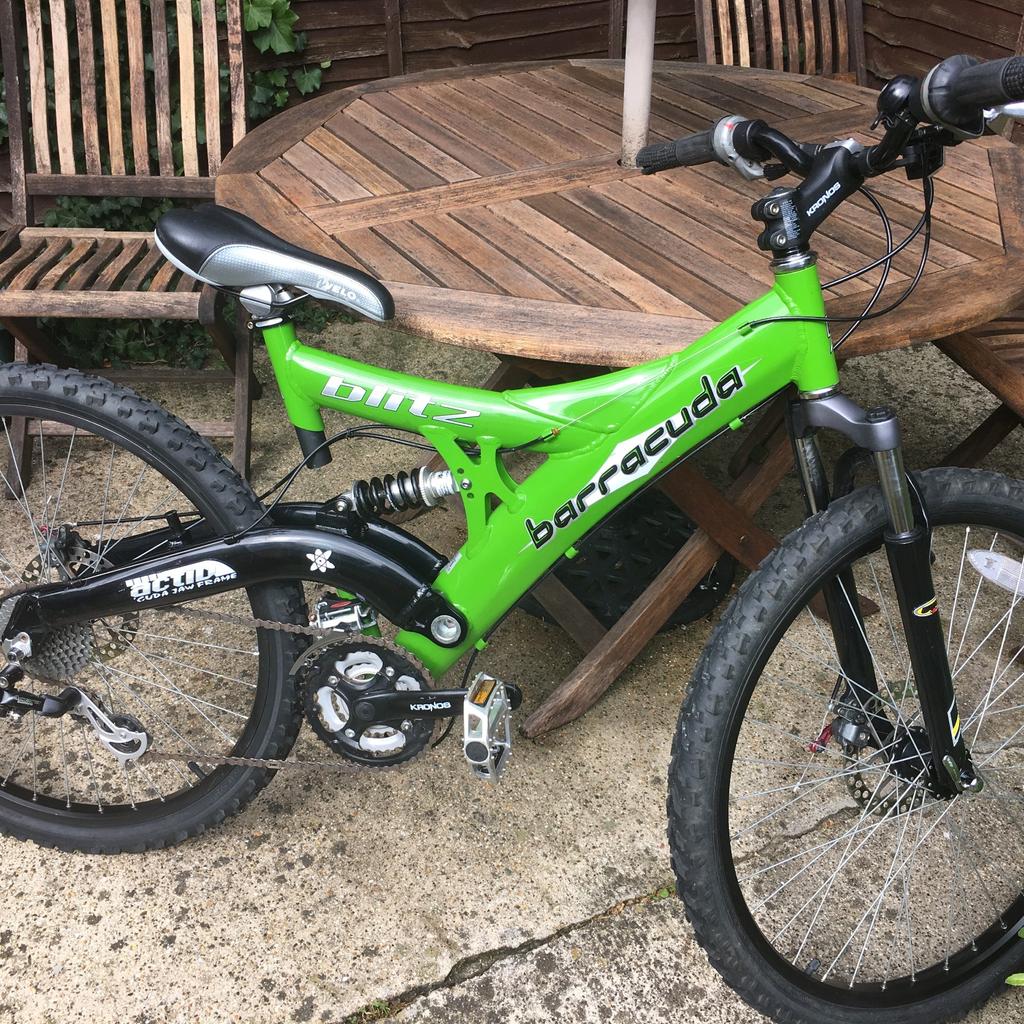 Barracuda Blitz Full Suspension Mountain Bike in PE27