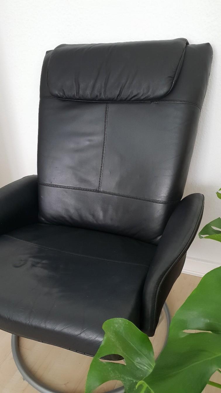 Ikea Malung Ledersessel in schwarz in 45130 Essen für 65,00 € zum