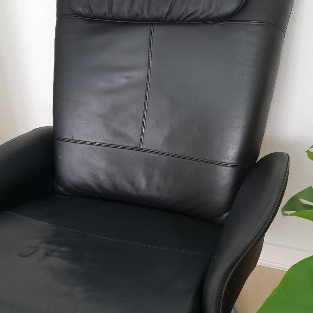 Ikea Malung Ledersessel in schwarz in 45130 Essen for €65.00 for sale