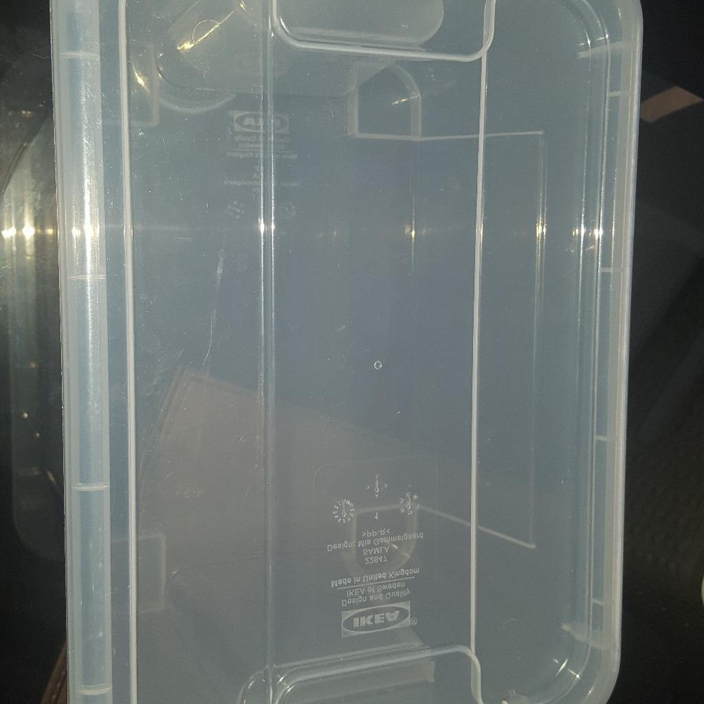 🌟Ikea Clear Storage Box With Lid🌟 in Sunderland für £ 1,00 zum Verkauf