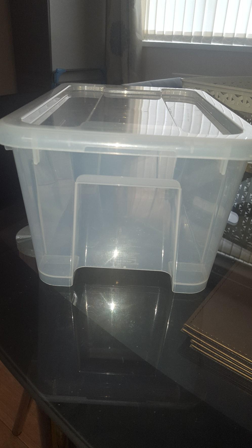 🌟Ikea Clear Storage Box With Lid🌟 in Sunderland für £ 1,00 zum Verkauf