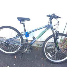 Kids bike with 20 inch diameter wheels
Would suit 8-10 yr olds. Good condition, grey with bright green highlights, collection from Warwick gates