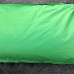 Large indoor or outdoor beanbag, hardly used in great condition.