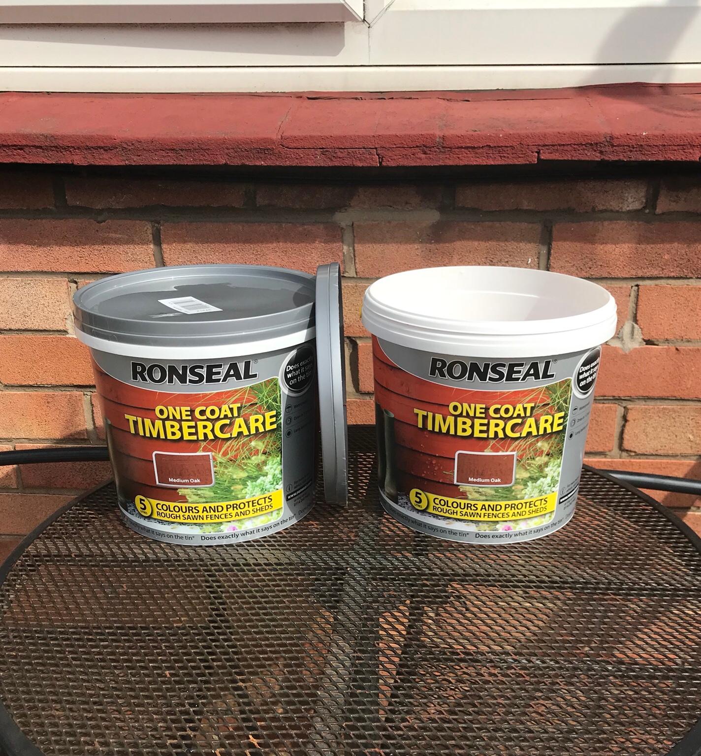 Ronseal One Coat Timbercare - Medium Oak In DN15 Winterton For £6.00 ...