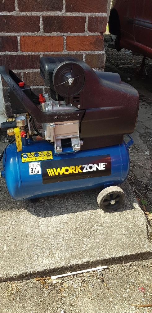 Workzone 25 Litre Air Compressor In Np19 Newport Für £ 50,00 Zum 