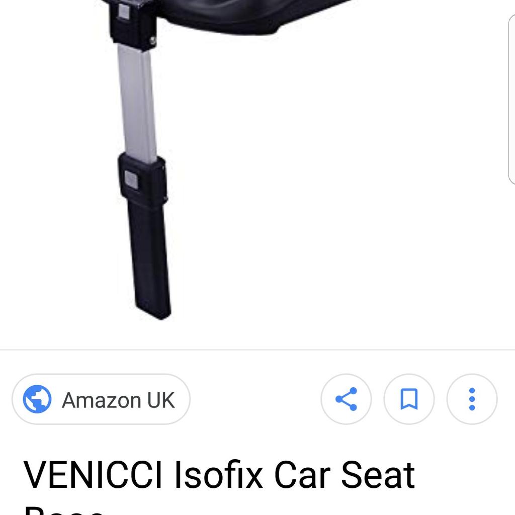 Venicci isofix base second 2024 hand