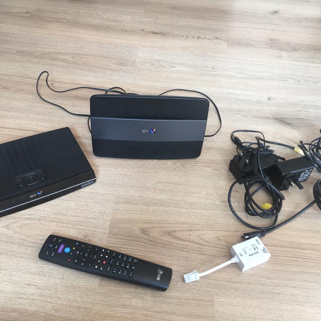 BT Youview box an BT hub in B32 Birmingham für £ 40,00 zum Verkauf