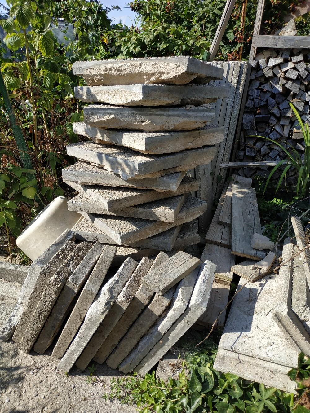 Gehwegplatten 50x50 Zu Verschenken