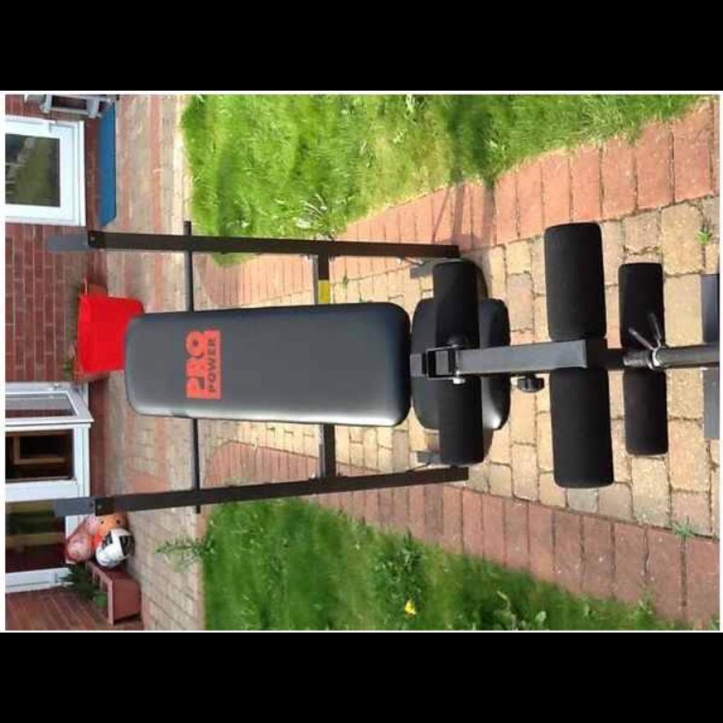 Pro power weight lifting bench in E17 Forest für 55,00 £ zum Verkauf