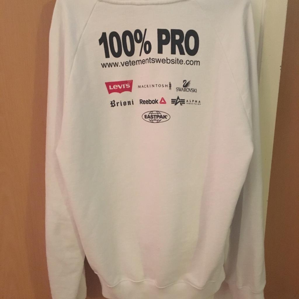 Vetements 100 pro on sale hoodie