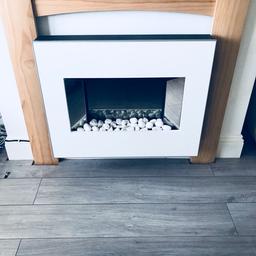Gorgeous white fire with surround
Brilliant condition brought this from new 6 mths ago
selling due to moving home needs to be gone ASAP