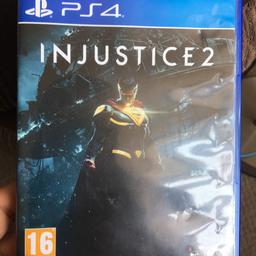 Injustice 2 PS4 like new
£15 Ono collection from Southend on sea
