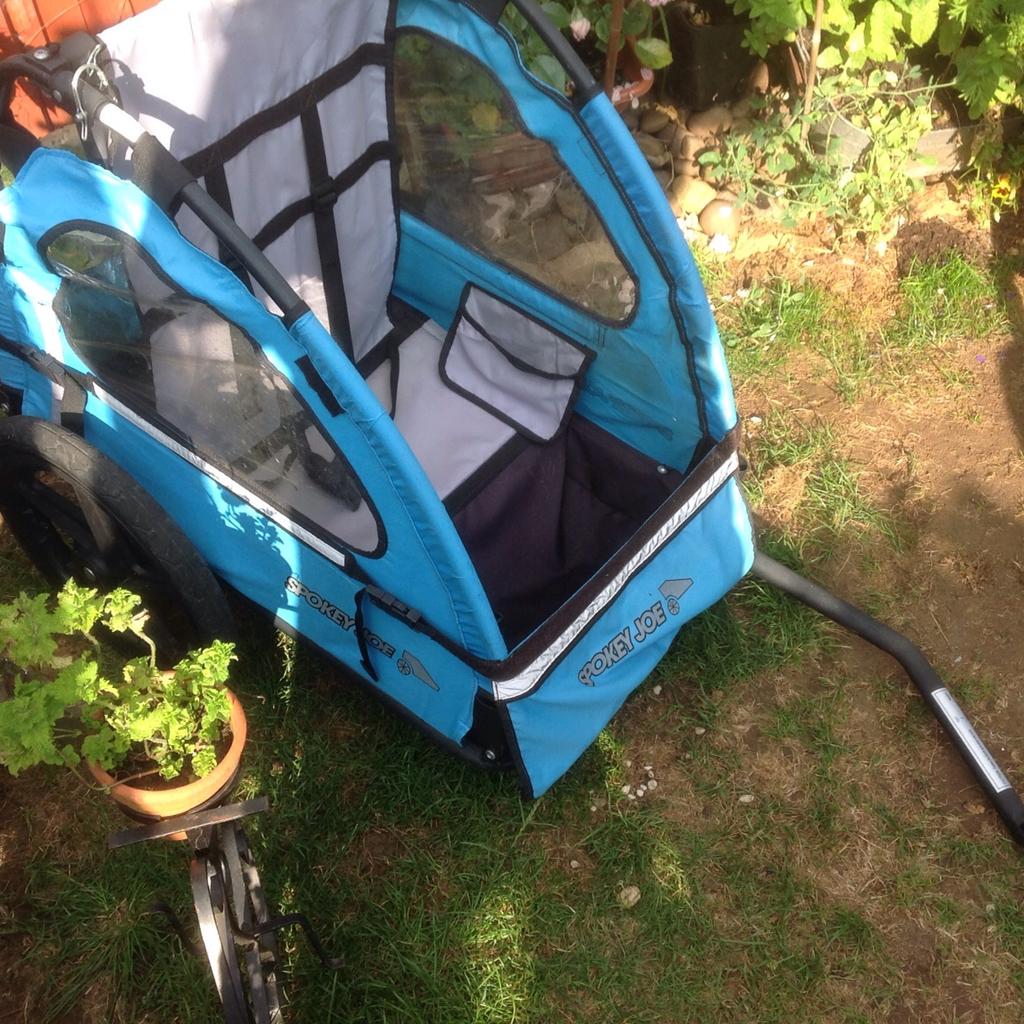 Spokey joe hot sale bike trailer