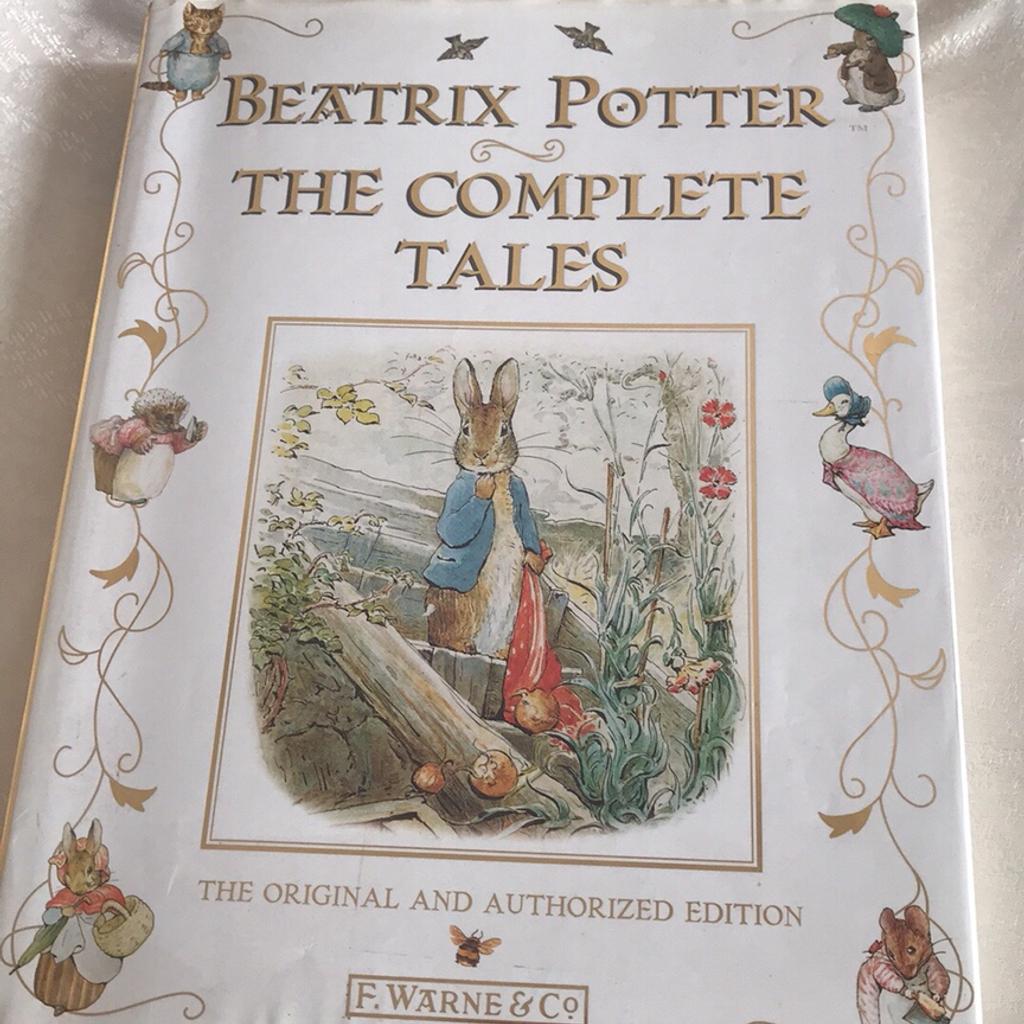 Beatrix Potter The Complete Tales The Original and Authorized Edition (The  23 Original Peter Rabbit Books & 4 Unpublished Works)