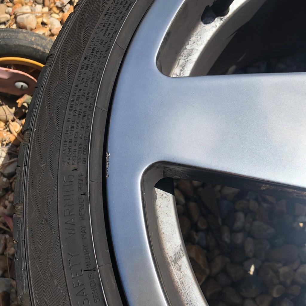 Alloy wheels 4x108 17" loads of tread on tyre in BN24 Eastbourne für ...