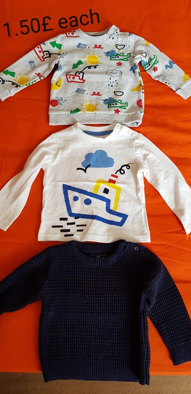 baby boy clothes 3 6 month in WV14 Wolverhampton for £1.00 for sale