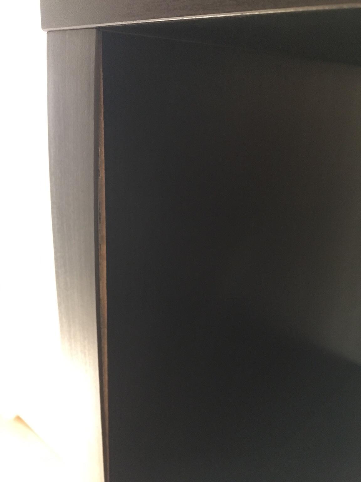 Ikea Kallax black with 4 blue Lekman boxes in BR2 Bromley for £15.00