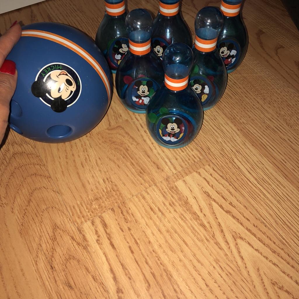 Disney Mickey Mouse bowling set in DA7 Bexley for £5.00 for sale | Shpock