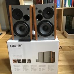 Edifier powered speakers fully boxed in excellent condition, great sound