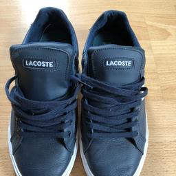 Blue Lacoste Check out all my men’s trainers/boots extremely good bargains for someone mostly size 6 with the odd size 7 all either new and unworn or really good condition.