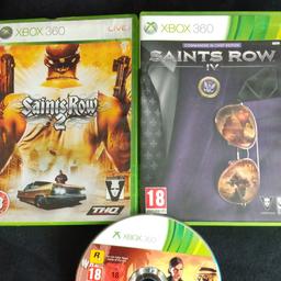 Saints Row 2 & 4. £4 each. GTA no longer available.