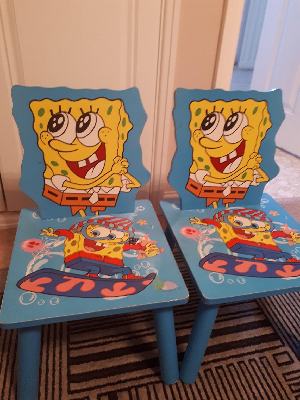 Childrens spongebob chairs in CF31 Mill für 5,00 £ zum Verkauf | Shpock DE