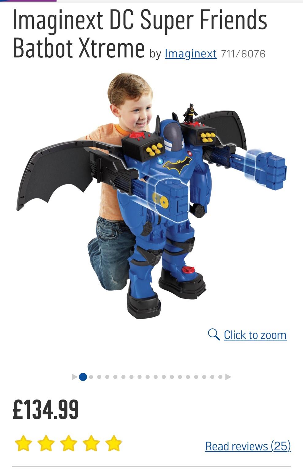 Batman robot argos online