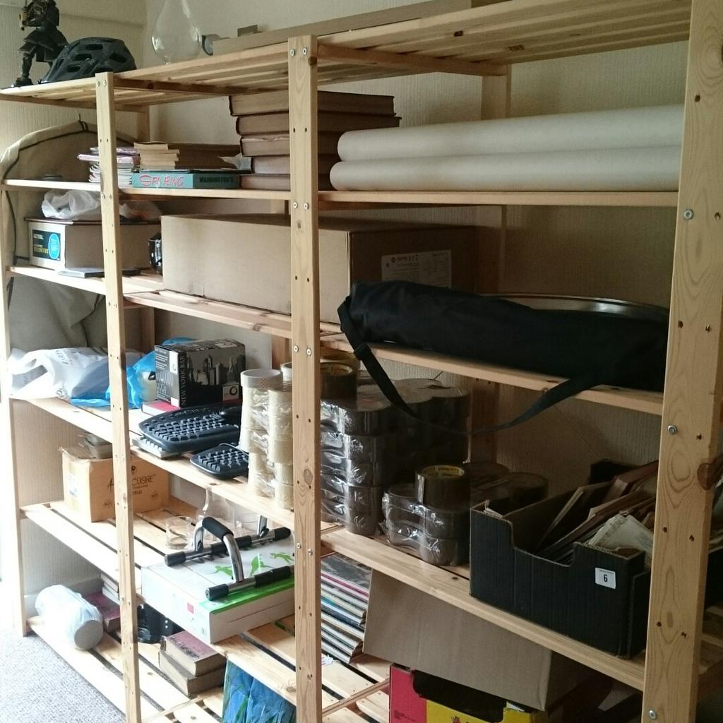 Ikea Wooden Storage Racking in Wellington for £60.00 for sale Shpock