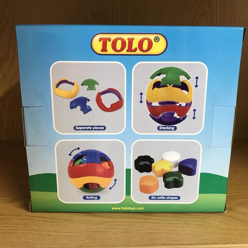BNIB TOLO TOYS STACKING BALL SHAPE SORTER AGE in Wrexham für 7,95 £ zum