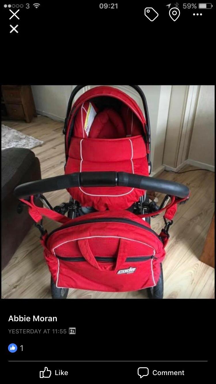 Bebecar code limited edition 3 in 1 pram in CH43 Wirral for £100.00 for ...