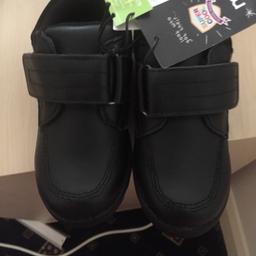 Brand new Mothercare boys size 9 school shoes. Brought for £18 wanting £8.